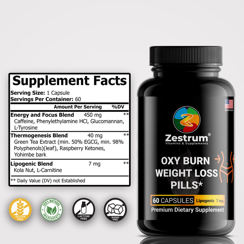 Oxy Burn Weight Loss Pills
